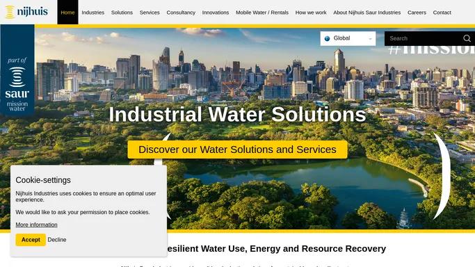Nijhuis Saur Industries - Industrial Water Solutions - Nijhuis Industries