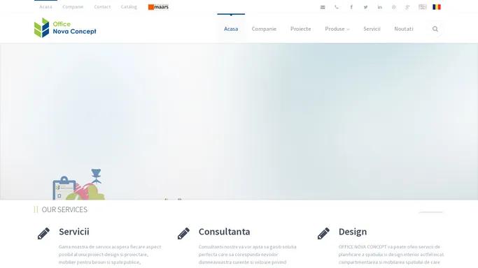 Office Nova Concept - homepage