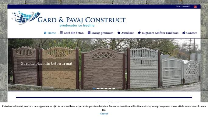 Pavaj Construct / producator cu traditie