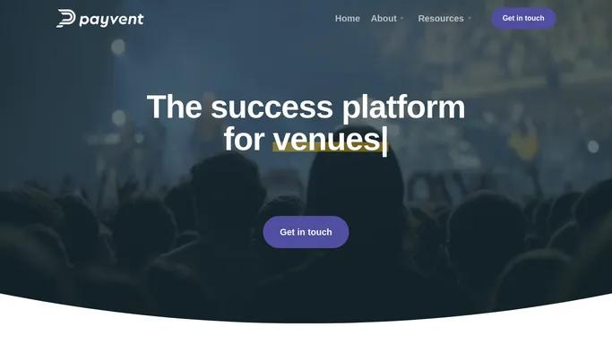 Payvent - The succes platform