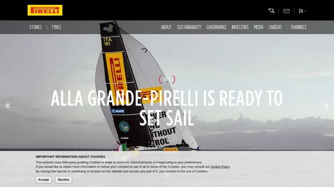 Pirelli Global Website: discover our World