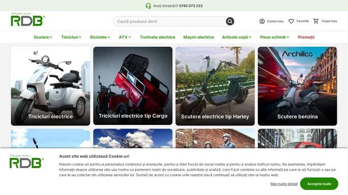 RDB Magazin online de vehicule electrice si pe benzina
