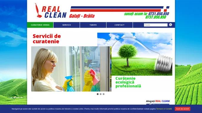 Real Clean : Firma ta de curatenie Galati-Braila