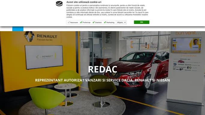 Dealer Autorizat Dacia, Renault si Nissan | Redac Craiova