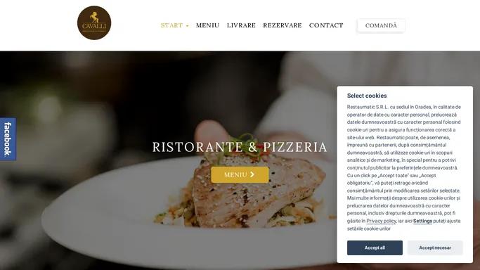 Restaurant Pizzerie Cavalli - Comanda si achita online - Restaurant Pizzerie Cavalli