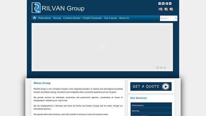 RILVAN Group-Relocations And Moving Services In Romania