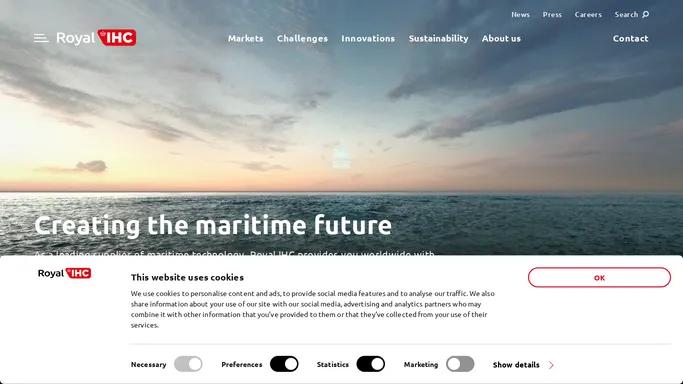 Creating the maritime future | Royal IHC