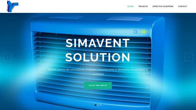 Simavent Solution | Simavent Solution Proiect