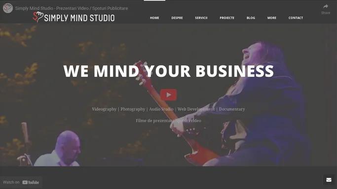 Filme de prezentare - Simply Mind Studio - We mind your business 