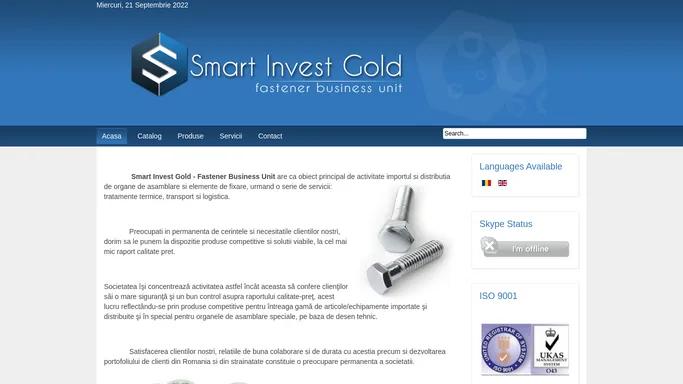 Smart Invest Gold - Acasa