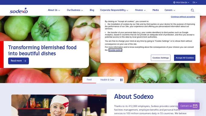Sodexo Group website