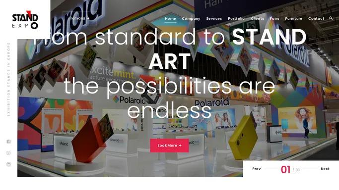 Stand Expo – From standard to STAND ART the possibilities are endless