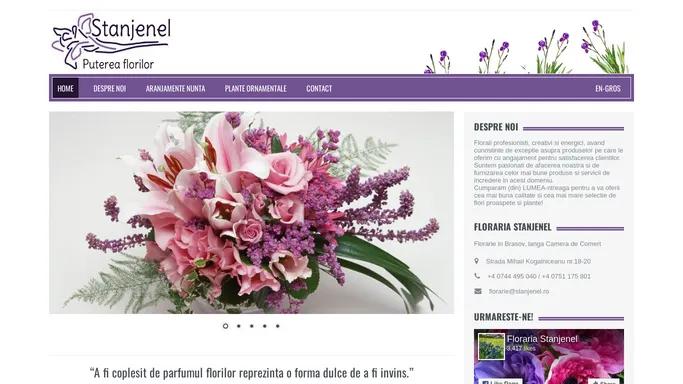 Florarie in Brasov - aranjamente florale nunta | Stanjenel