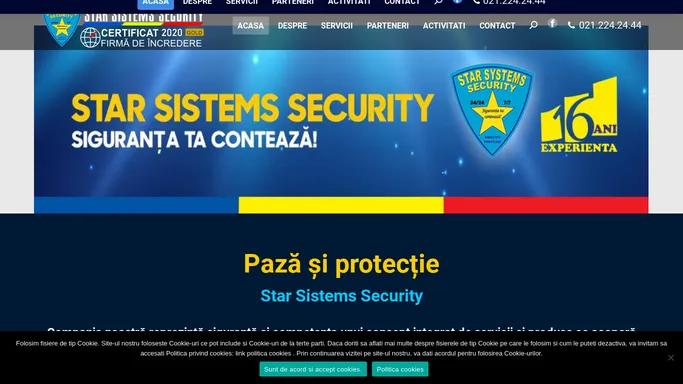 Star Sistems Security | Servicii Paza si Protectie | Sisteme de Monitorizare