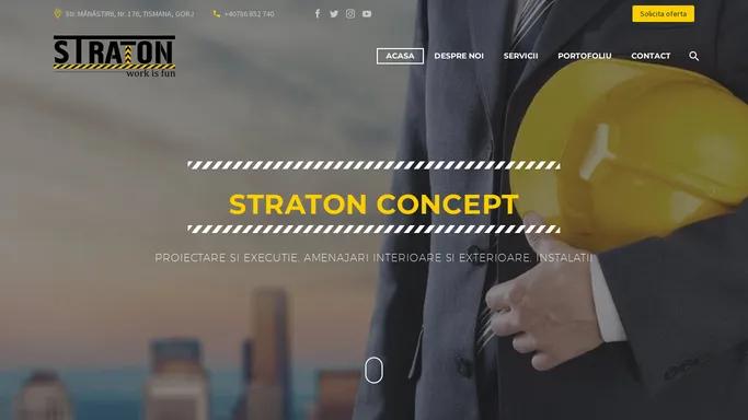 Straton Concept | Work is fun