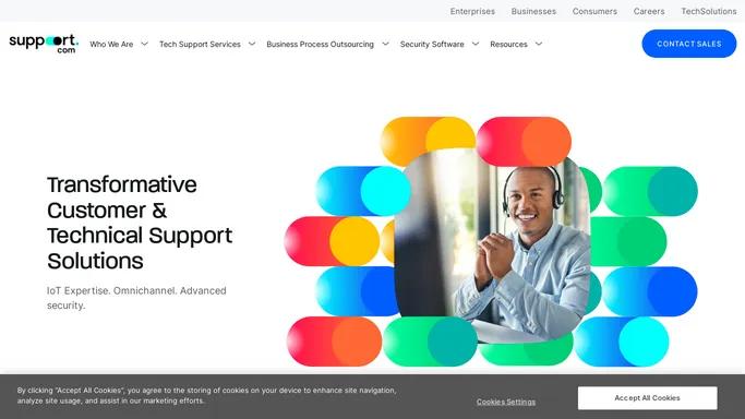 Leader in Tech & Customer Support and Security Software – Support.com