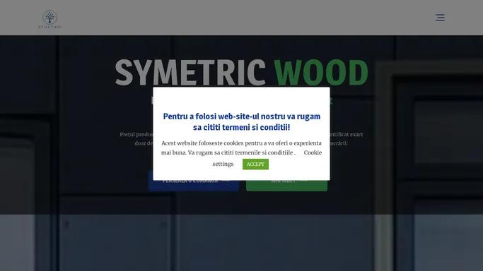 Symetric Wood – Tamplarie lemn stratificat