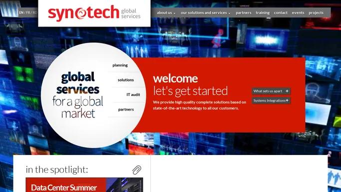 Synotech | Global services