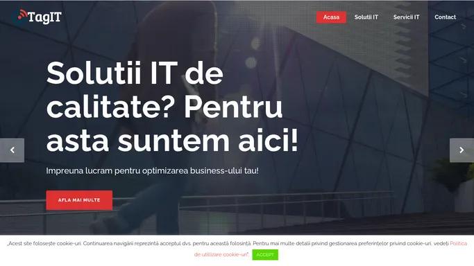 TagIT.ro - Homepage | Firma IT Bucuresti, Solutii IT, Servicii IT
