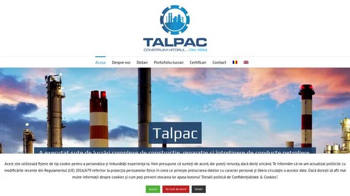 Talpac – CONSTRUIM VIITORUL … DIN 1994