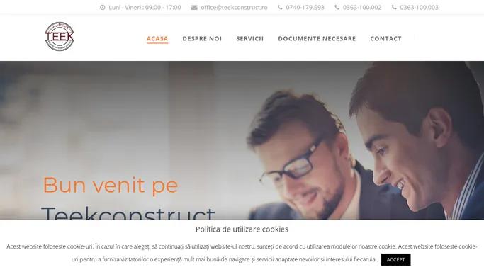Teek Construct – Evaluator Financiar Autorizat Bistrita