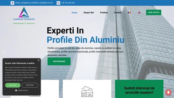 Profile aluminiu balustrada - Aluminium Technology