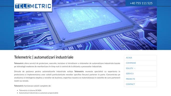 Telemetric | automatizari industriale - Telemetric