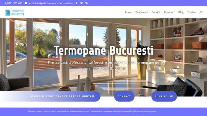 Termopane Bucuresti - Firma de montaj termopane la pret accesibil
