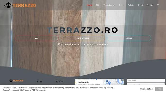 Placi ceramice Terrazzo | Materiale de constructii | Gresie si faianta