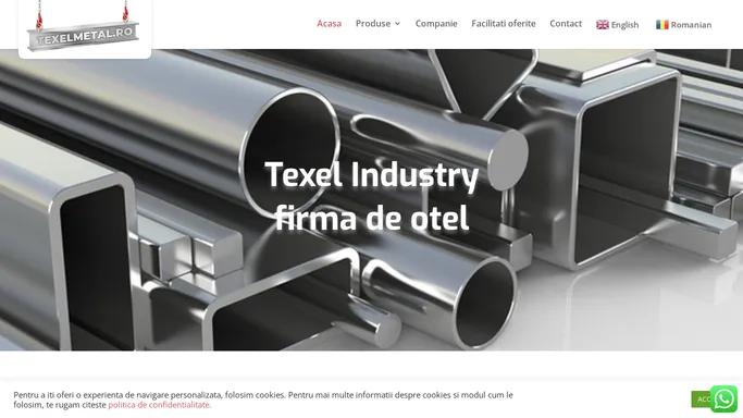 Firma de otel si produse metalurgice - Texel Industry