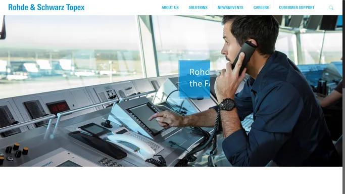 Rohde & Schwarz Topex - Mission Critical and Enterprise Solutions