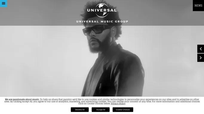 Universal Music Group, the world's leading music company | Home Page - UMG