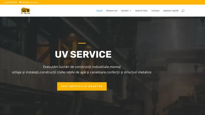 UV Service | Constructii industriale