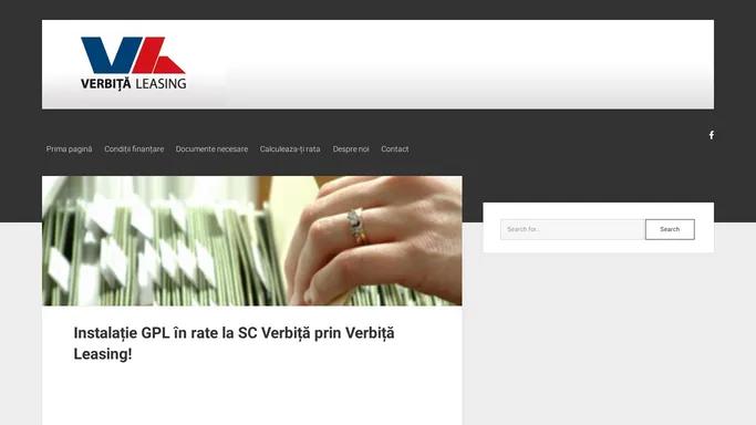 verbitaleasing.ro – SC Verbita Leasing IFN SRL