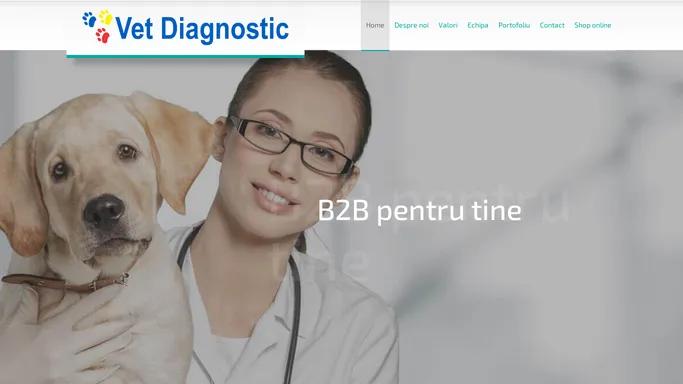Vet Diagnostic – Aparatura veterinara, Instrumentar, Suplimente nutritive, Cosmetica veterinara