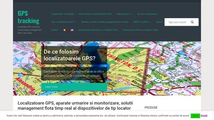 GPS tracking – Localizare GPS, urmarire, monitorizare, management flota / parc auto