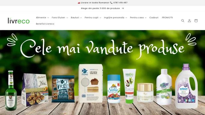 Livreco: portal pentru cumparaturi online de produse Bio – livreco.ro
