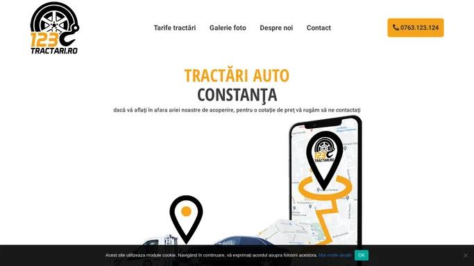 Tractari auto Constanta - asistenta rutiera NON STOP -123tractari.ro