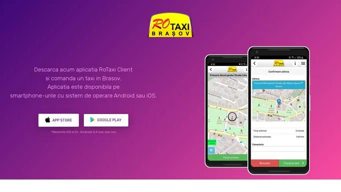 RoTaxi Brasov - Comanda taxi utilizand aplicatia client