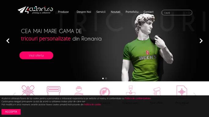 Obiecte promotionale de personalizat | 4culori.ro