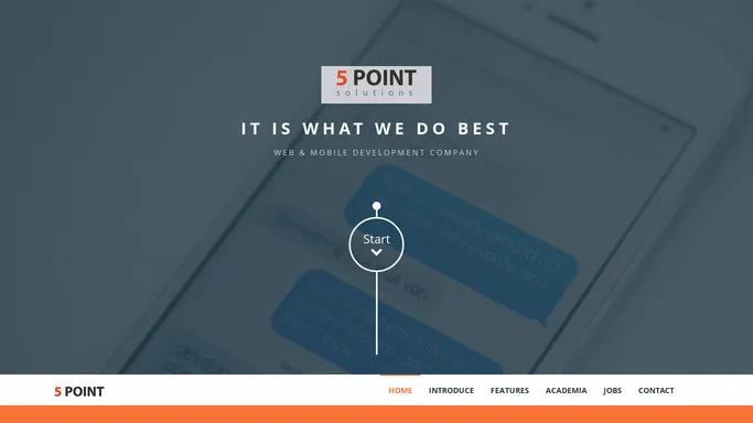 5 Point Solutions :: Home