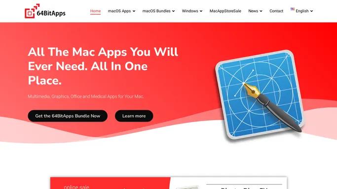 64bitapps offer Premium Apps for Mac OS and Windows