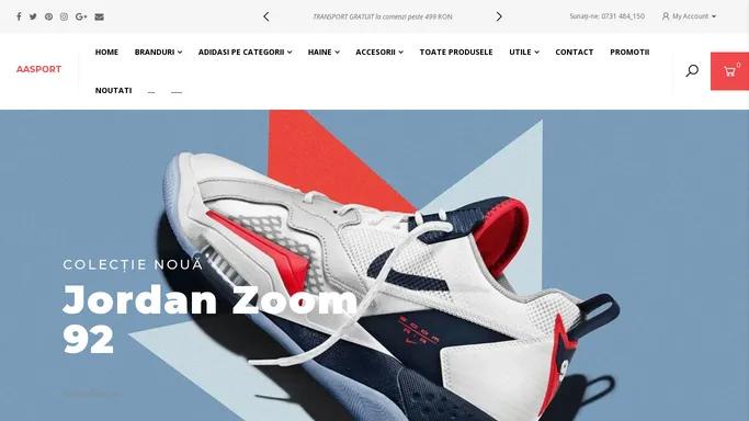 Home - AASPORT® Magazin Online cu Adidasi Originali Nike , Adidas , Puma , Converse , LeCoq Sportif , Reebok , New Balance