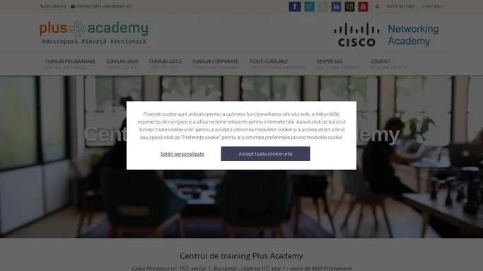 Centrul de training Plus Academy