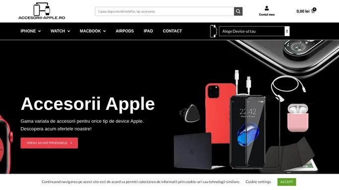 Accesorii Apple iPhone, Watch, iPad, Airpods, Macbook