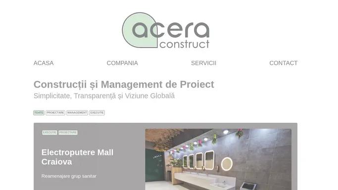 Acera | Construction Company