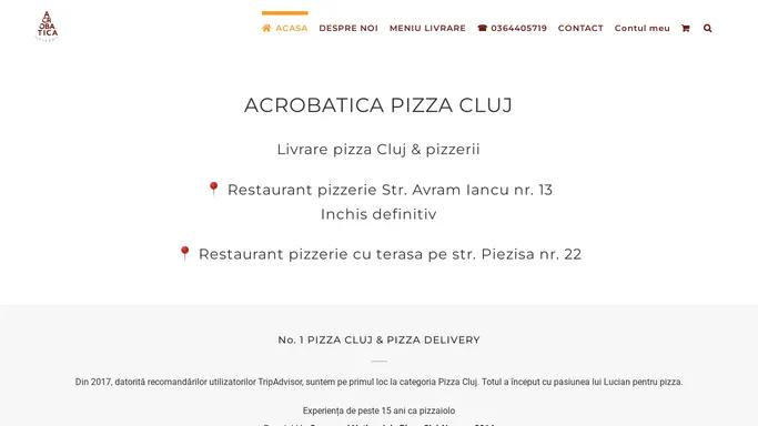 Acrobatica Pizza Cluj - pizza delivery in Cluj | Comanda pizza Cluj online