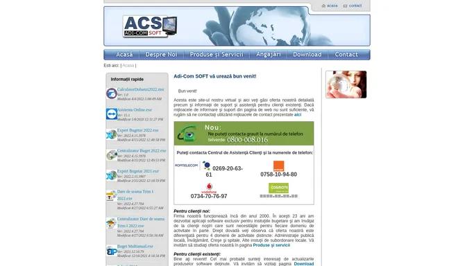 ADI-COM SOFT software pentru institutiile bugetare