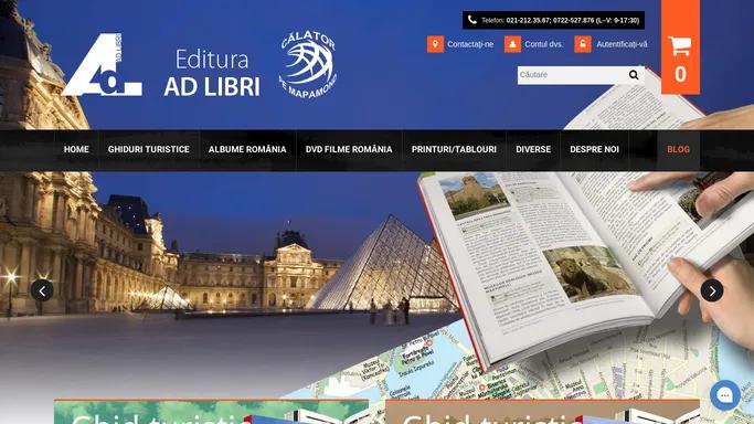 Ghiduri turistice, albume si filme - Editura Ad Libri