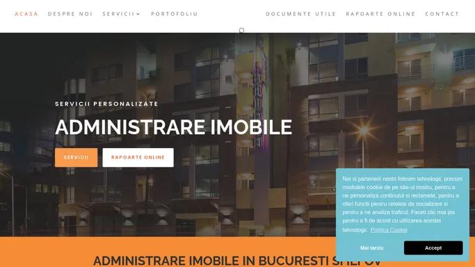 Administrare imobile Bucuresti, administrator bloc